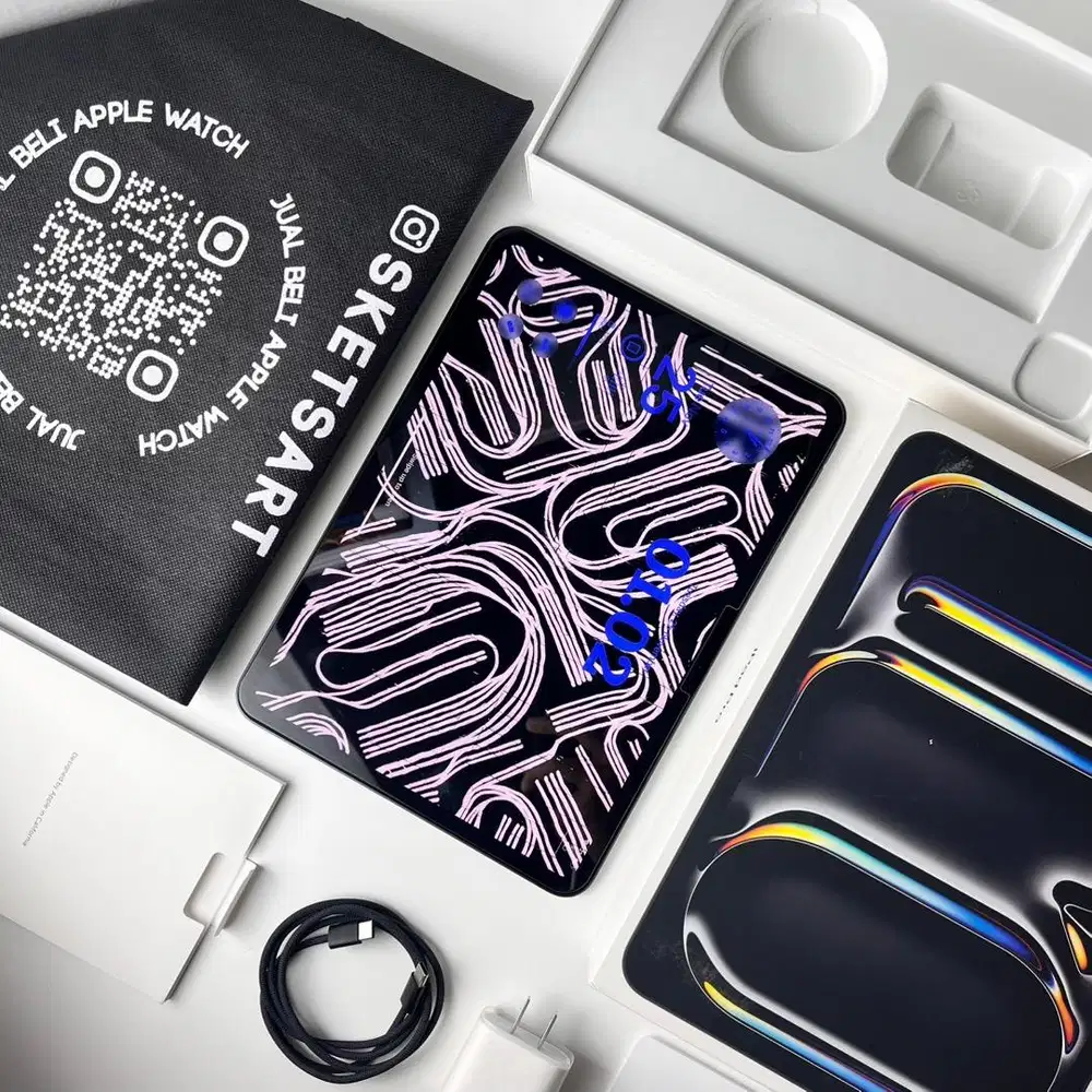 iPad Pro M4 11 inch 256gb Black Wifi Baru Pakai 2 Bulanan