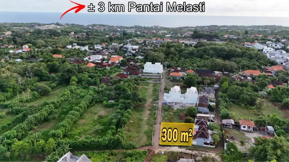 Tanah Plot Kecil Link Villa Tulip Pura Masuka Ungasan Bali