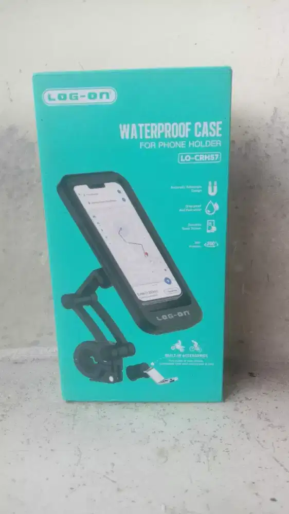 Log On Waterproof case For Phone Holder