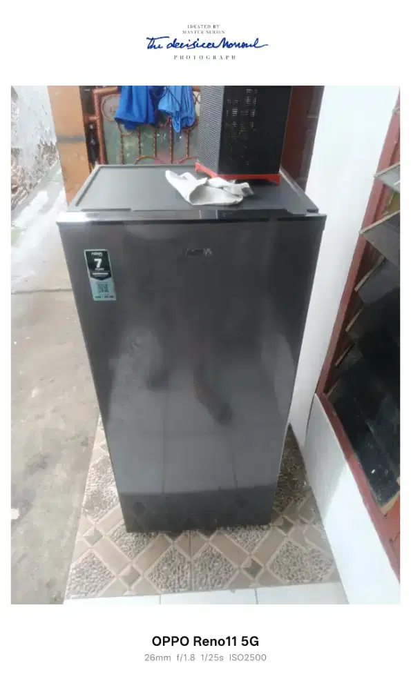 di jual kulkas 1 pintu merek AQUA