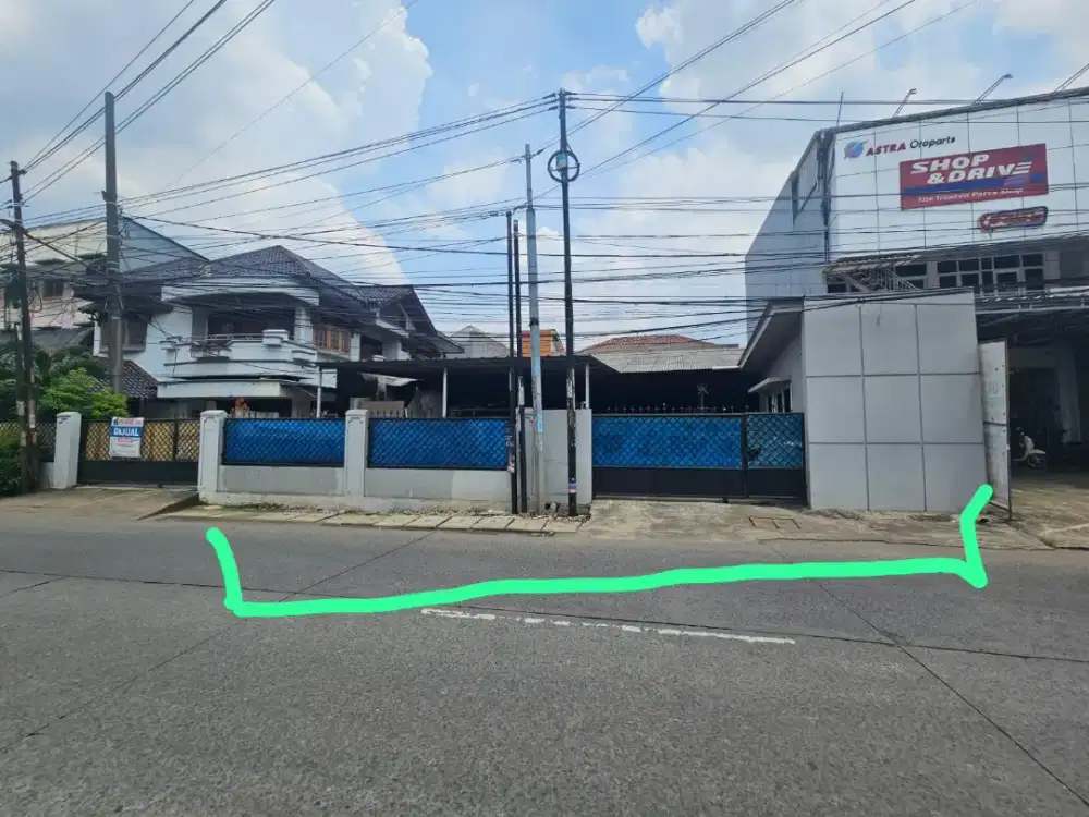 Tanah di jual di jalan raya kranggan