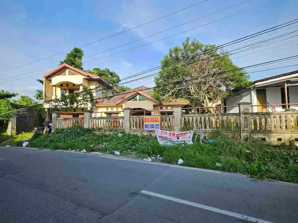 Dijual Tanah Bonus Bangunan Jl Agung Tunggal