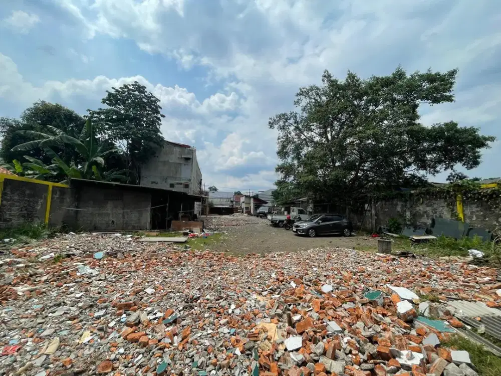Jual Tanah Komersil Cocok Jadi Toko / Gudang di Ciracas Jakarta Timur