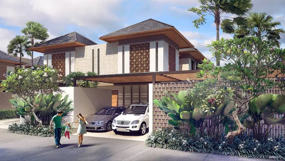 Elegant 3-bedroom villa with beach access in Tabanan