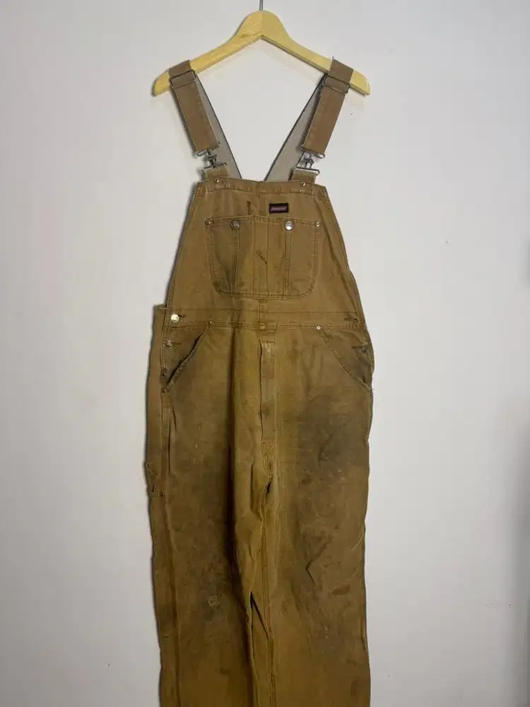 Overall Dickies Original Duck Canvas Tebal (LP 100) - Cocok Kerja/Hype