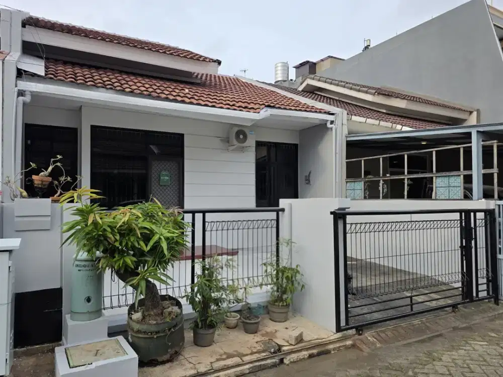 Rumah Bagus Di Metro Permata 1 Tangerang Luas 7x16 Berikut AC 2 Unit
