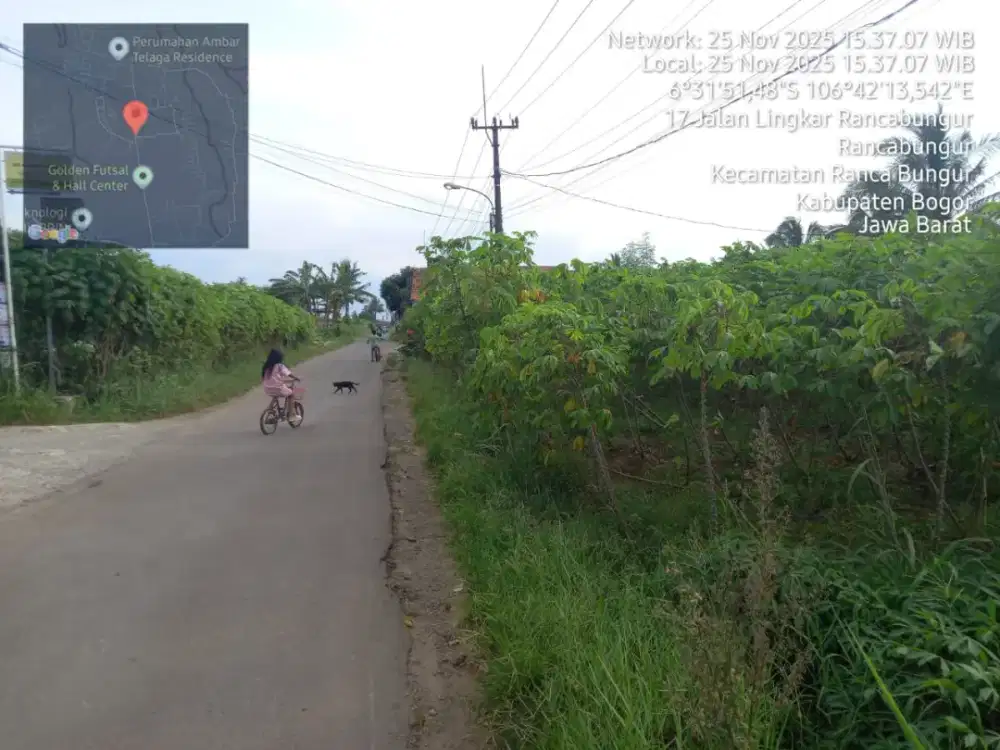 Di jual lhan tanah darat lt 5120 ss SHM pinggir jln kbupaten