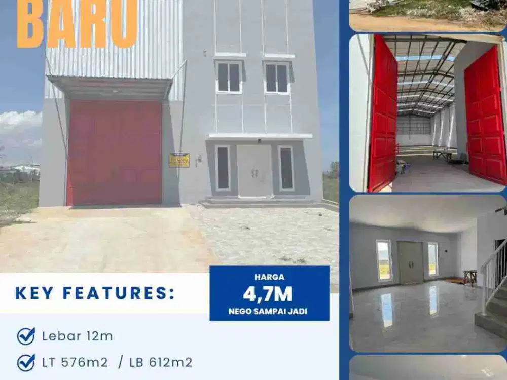 Di Jual Gudang Baru, Titanium, Summarecon Mks.