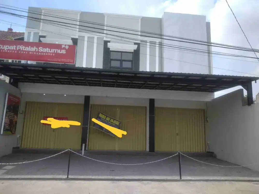 Dijual ruko baru 2 lantai