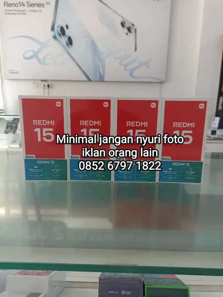 bnib xiaomi redmi 15 4g 8/256 resmi indonesia