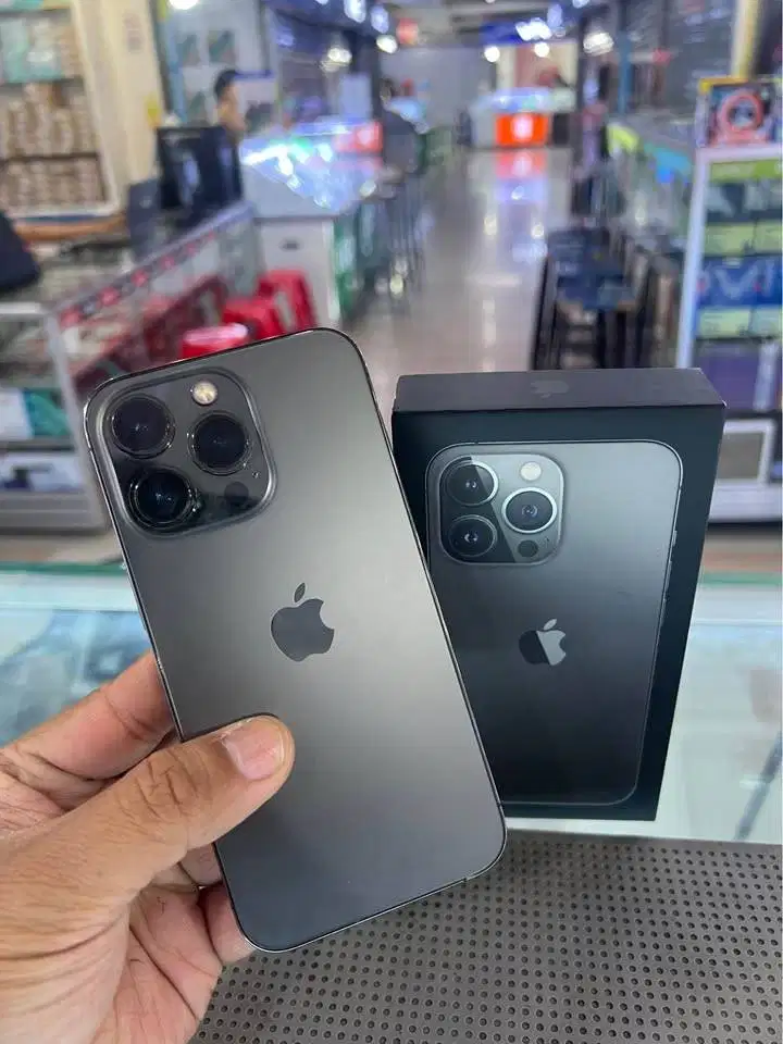 Iphone 13 PRO 128 Ex Inter (Graphite Grey) Mulus Fullset JosJis