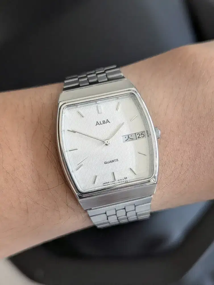 Jam Tangan Alba JDM tank original