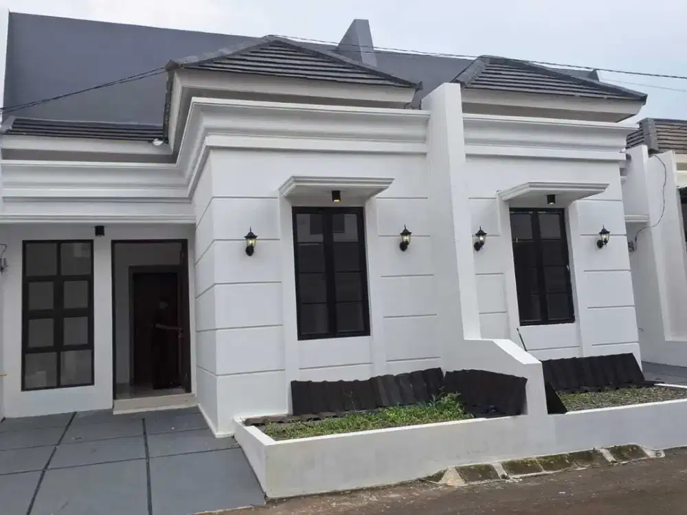 Rumah Siap Huni Tanpa DP cicilan 3jt cuma 8 Menit ke Stasiun Cilebut Bogor