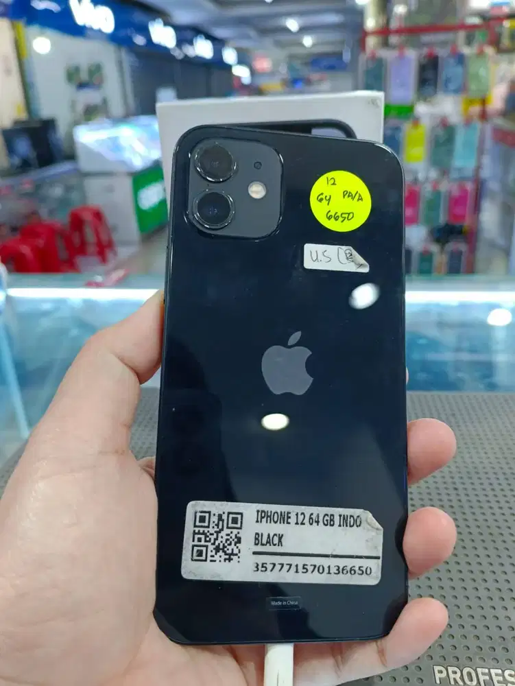 IPHONE 12 64GB SECOND INDO
