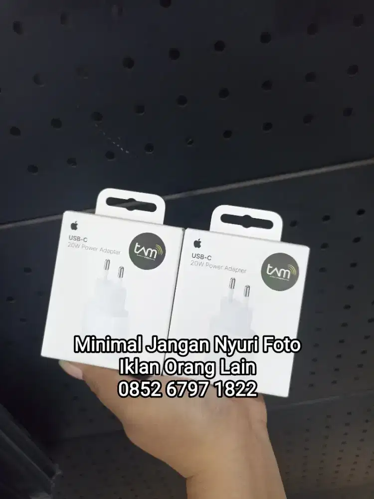Adaptar Charger Iphone 20W TAM resmi indonesia