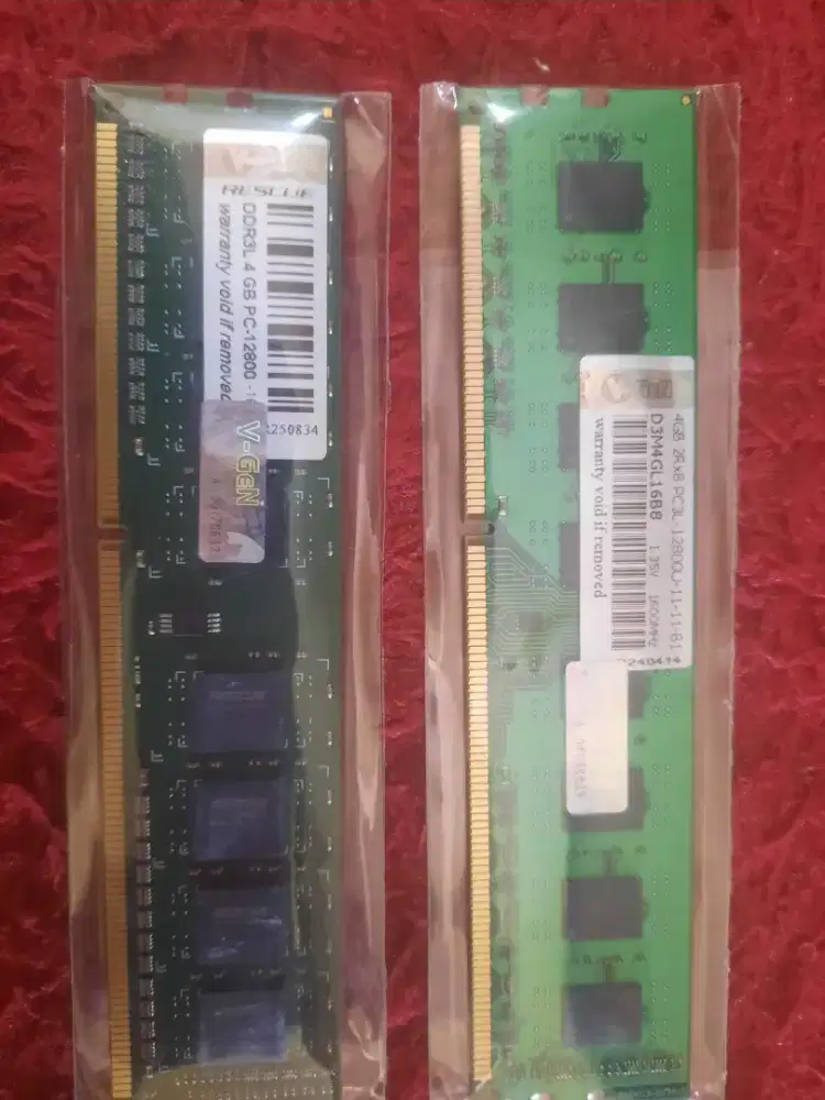 Memory PC(V-Gen-4GB-Pc 12800)2,Ps DDR3 Jual Murah 150K Semua Siap COD
