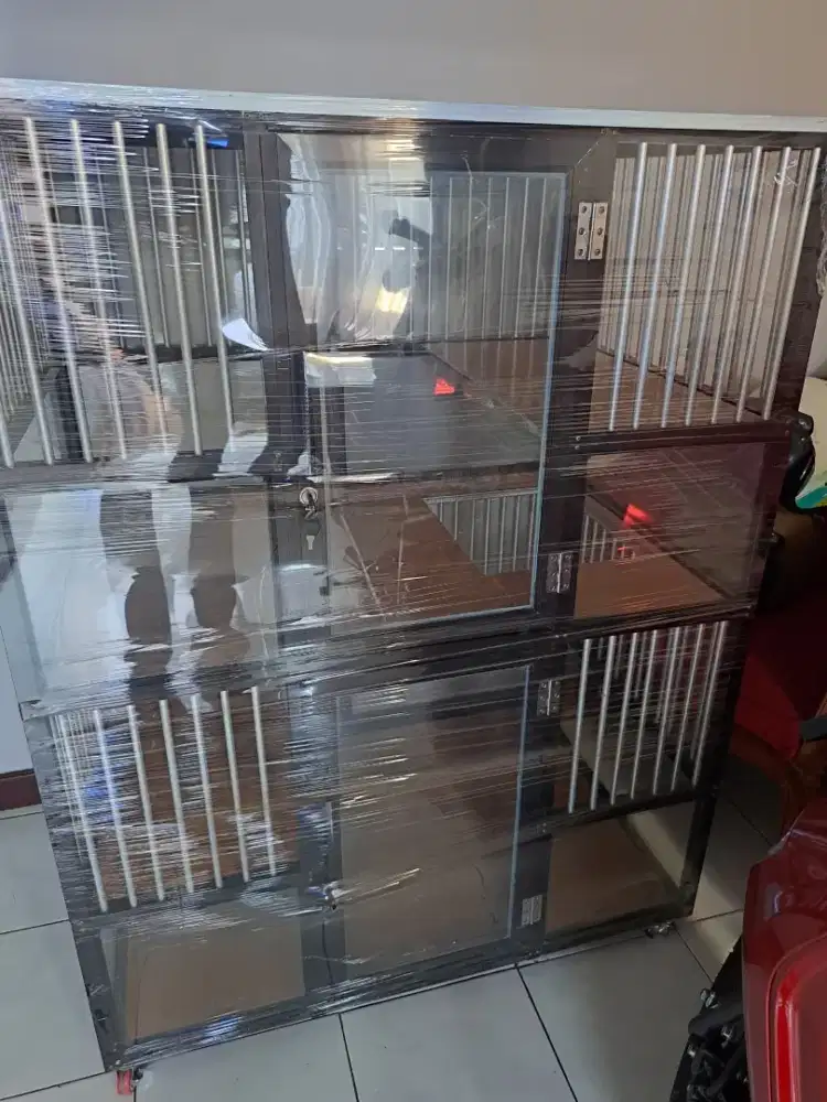 Kandang Kucing New 2 Tingkat