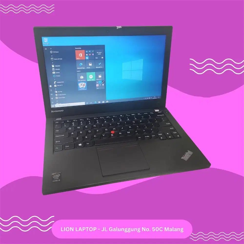 RAM 8GB SSD 256GB Core i5 Murah Lenovo Thinkpad X240 [25|11]