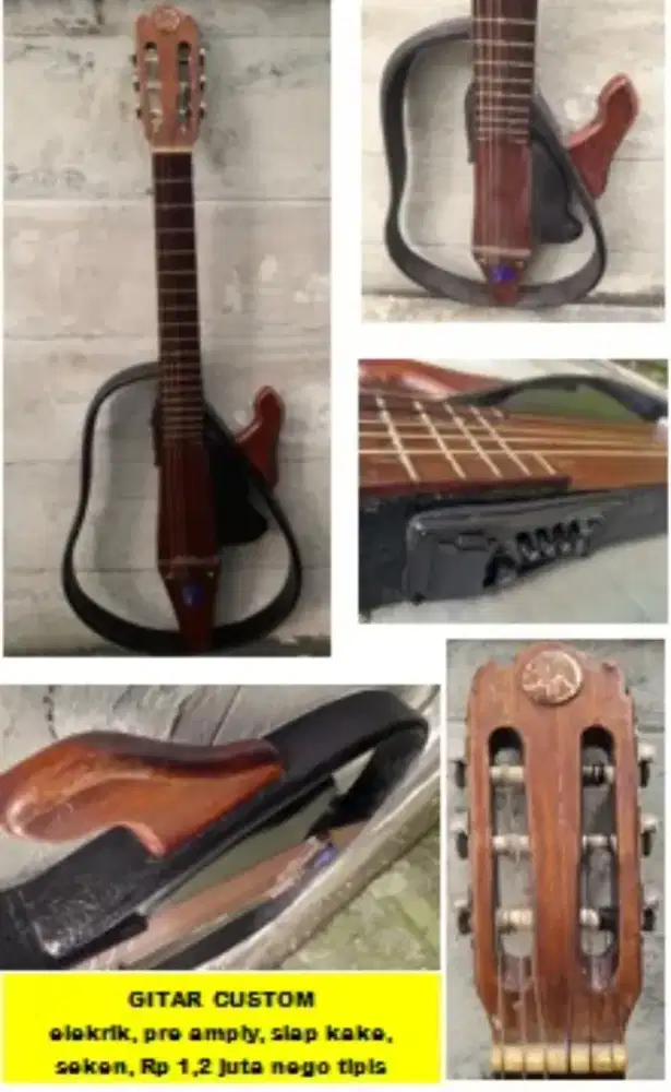 Hand made silence guitar