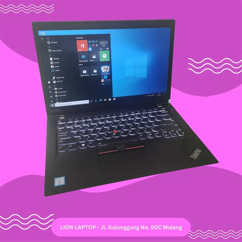 RAM 8GB SSD 256GB Core i5 Touchscreen SLIM Lenovo Thinkpad T470s [25|1