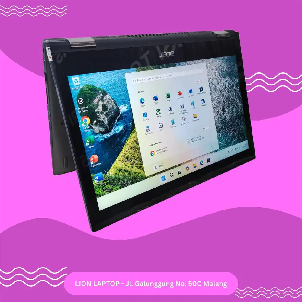 2 in 1 Flip Core i5 Gen 8 8/256 Acer Spin SP513-52N [25|11]