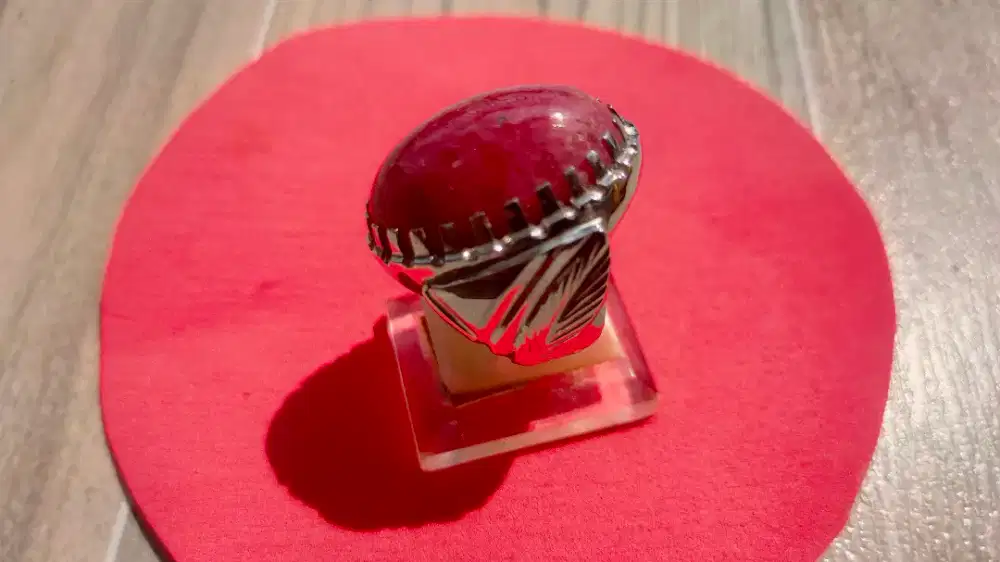 Natural Pink Rhodonite (Red Borneonya Afrika), monel Alusan MCA002