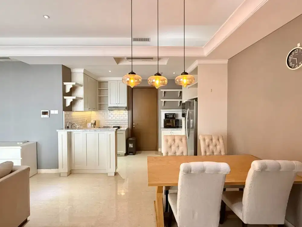 For sale Apartment  1 PARK AVENUE type 2+1 BR  SIZE 146,5sqm, Full Furnished, Termurah