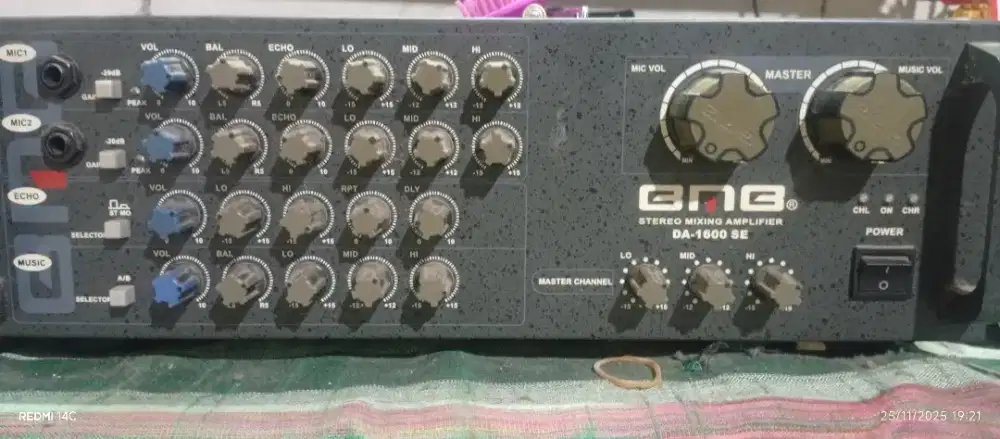 Stereo Mixing  Amplifier BMB