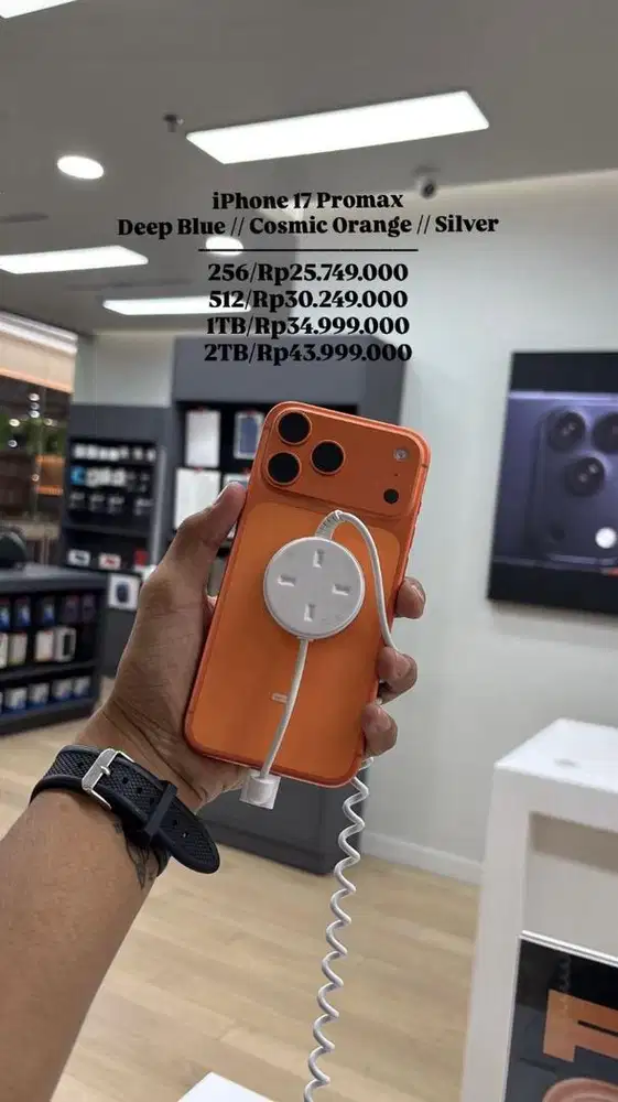 IP 17 PM 256GB COSMIC ORANGE // DEEP BLUE