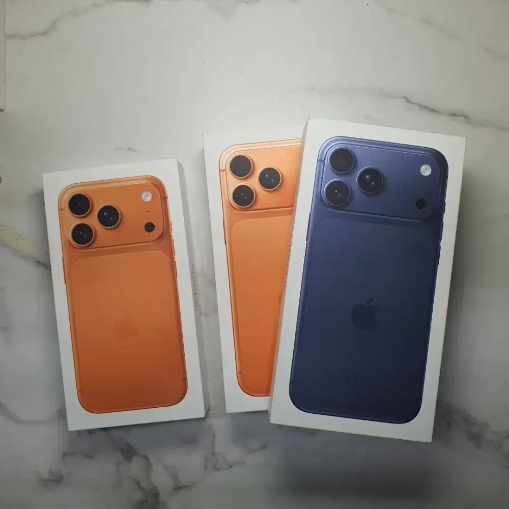 iPhone 17 Pro 256 - 512 - 1TB New BNIB Garansi Resmi