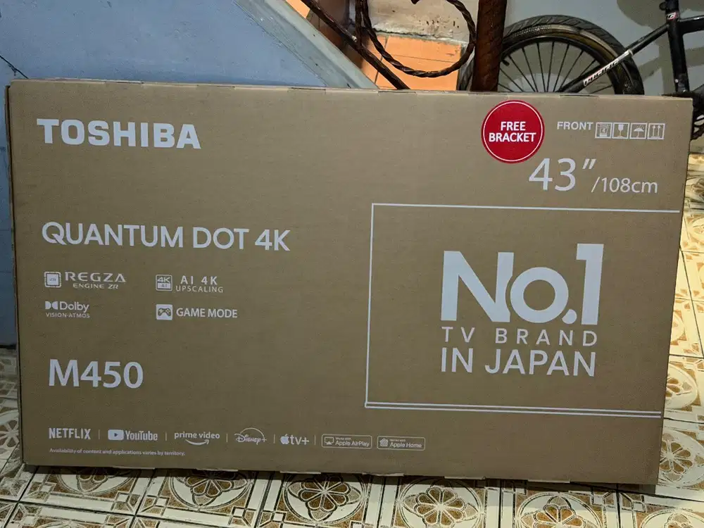 DIJAMIN MURAH!! TV TOSHIBA 43 Quantum Dot 4K M450NP