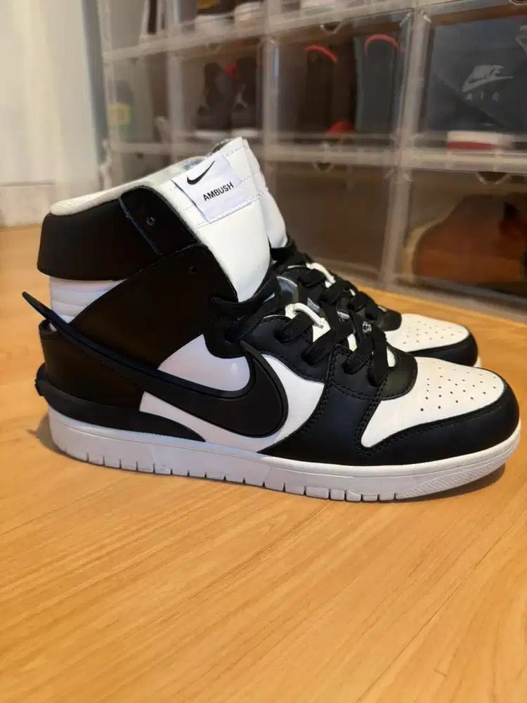 Nike Dunk High Ambush Black White OG