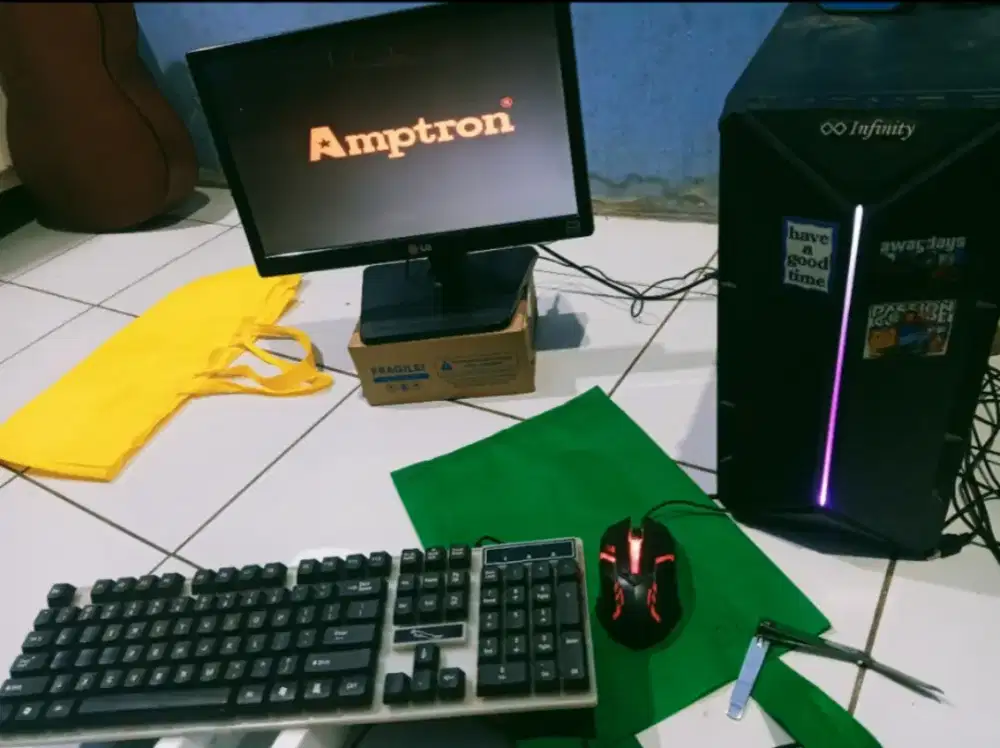 Monitor LG 19 inch mulus