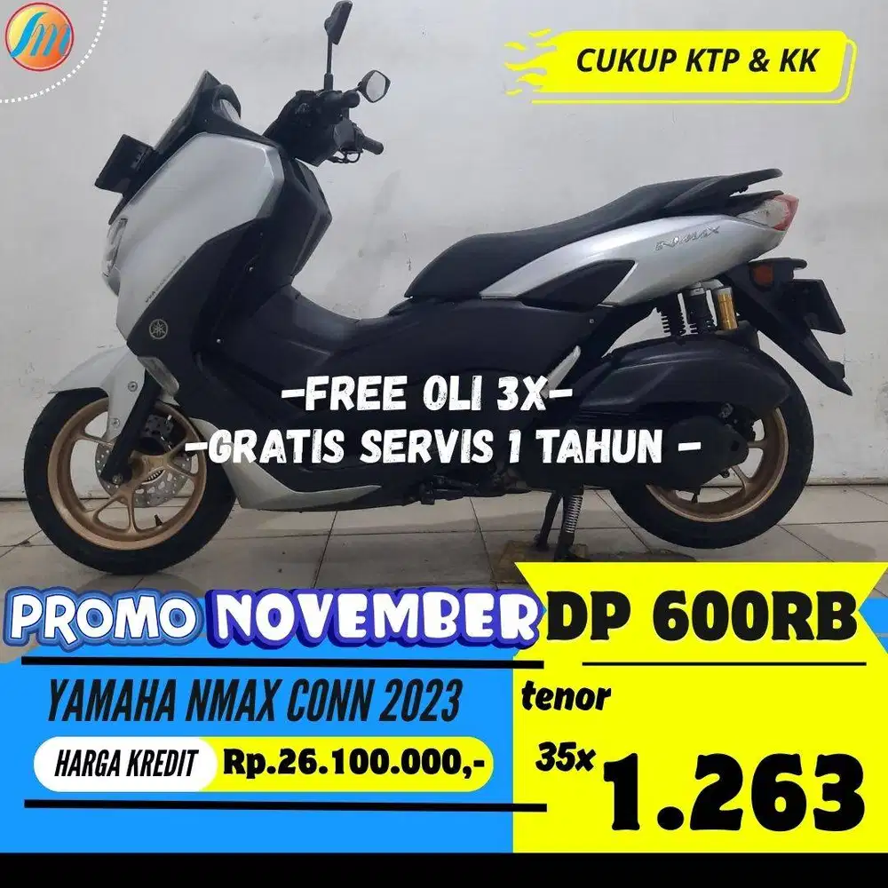 KREDIT MURAH DP 600RIBU YAMAHA NMAX CONNECTED 2023 ANGSURAN RINGAN