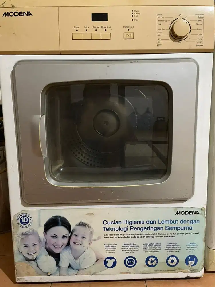 Mesin cuci dan pengering bekas laundry