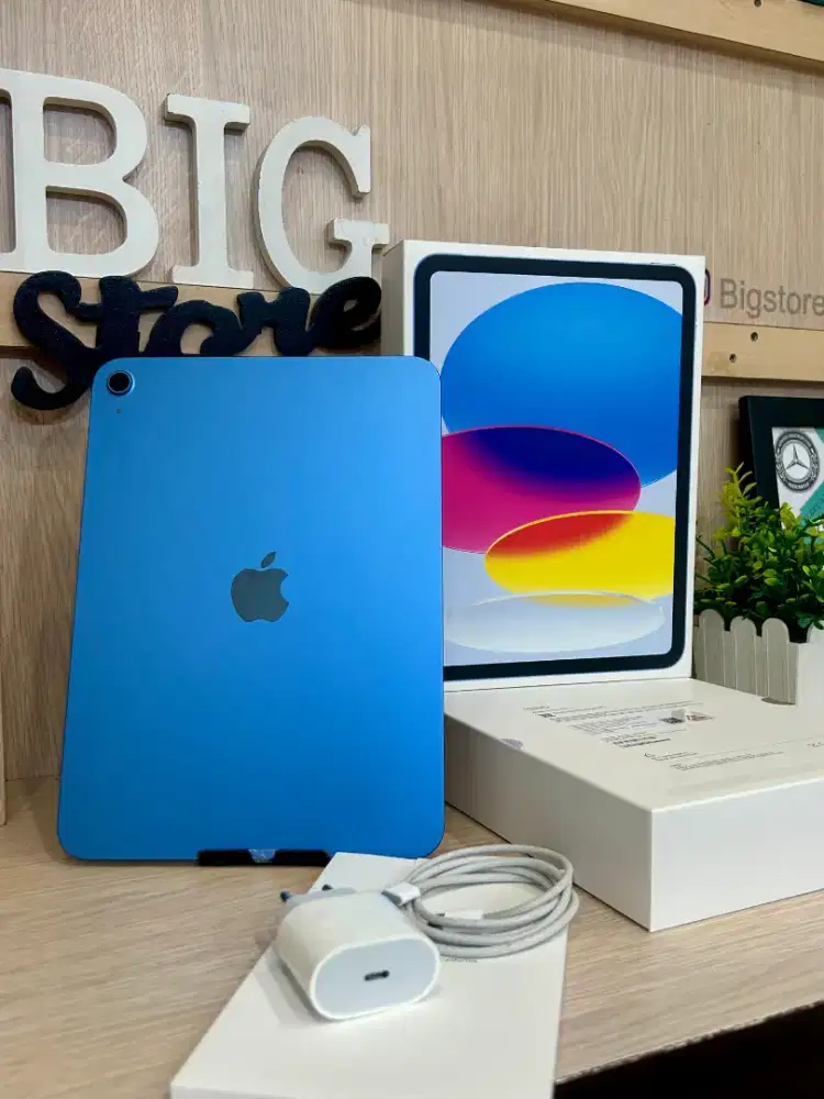 Ipad 11 128gb blue Wifi only.
Resmi ibox