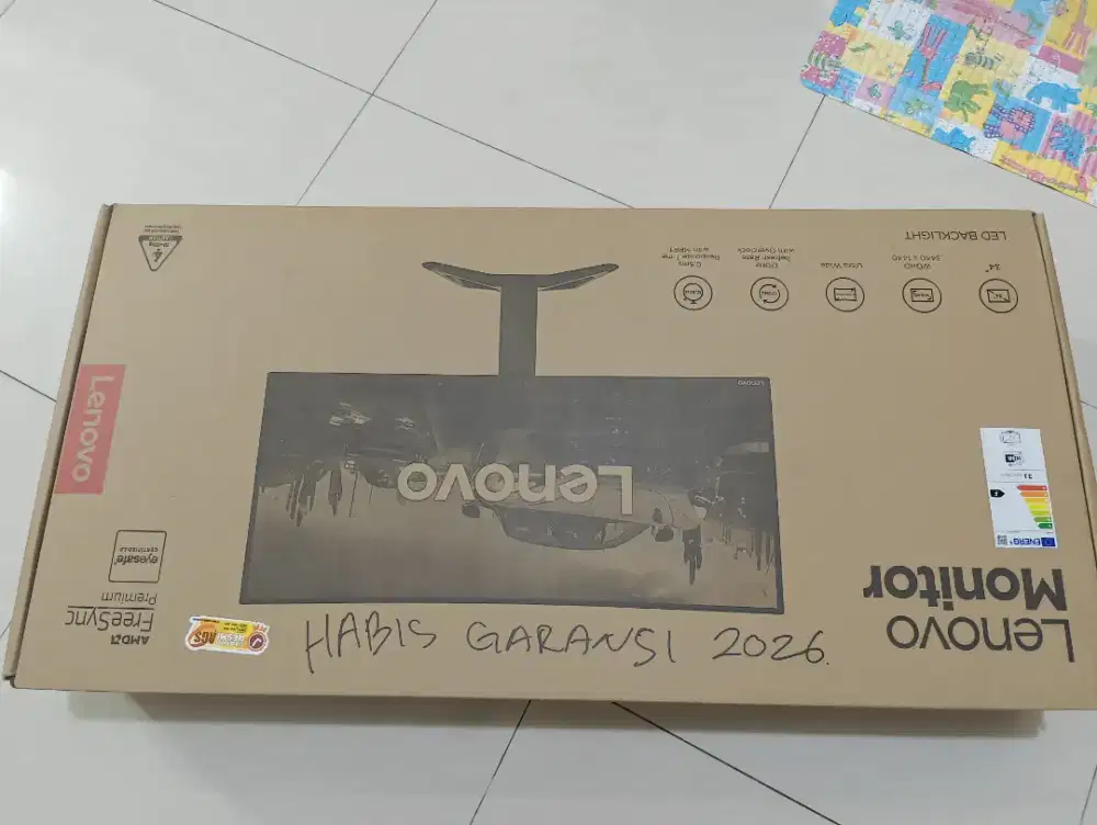 Lenovo Monitor Ultra Wide (Melengkung)