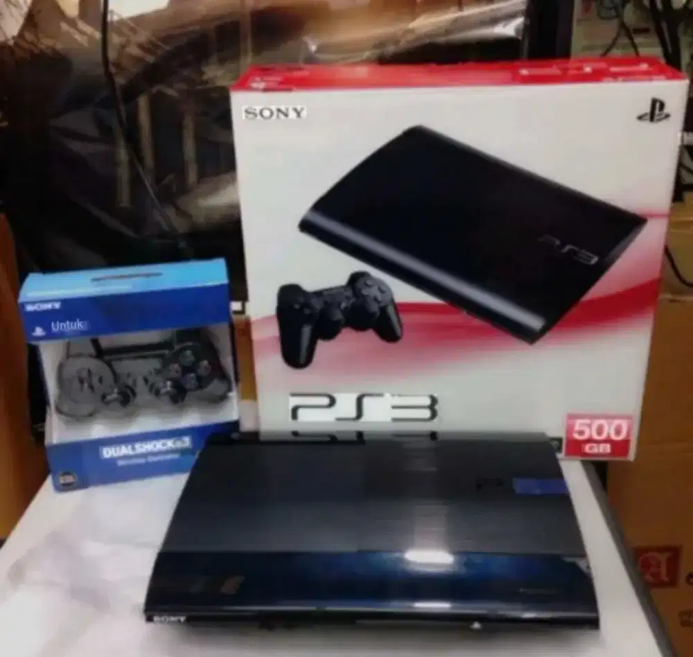 PROMO!!! PS3 SLIM,RUANG PENYIMPANAN 500GB
