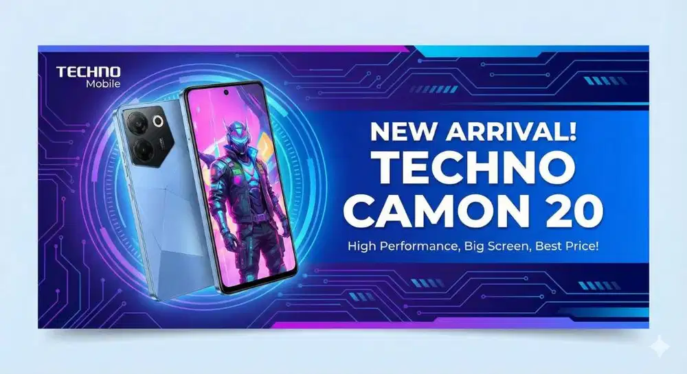 Tecno Camon 20 [Pro/Premier/5G] 8/256GB - Fullset Mulus Garansi On