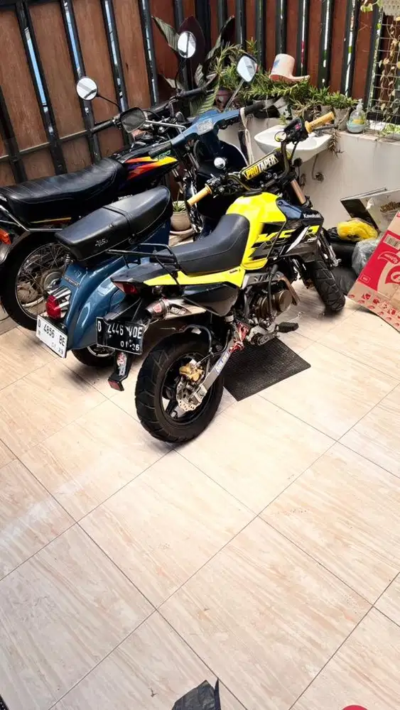 Kawasaki KSR Pro Warna Kuning 110cc