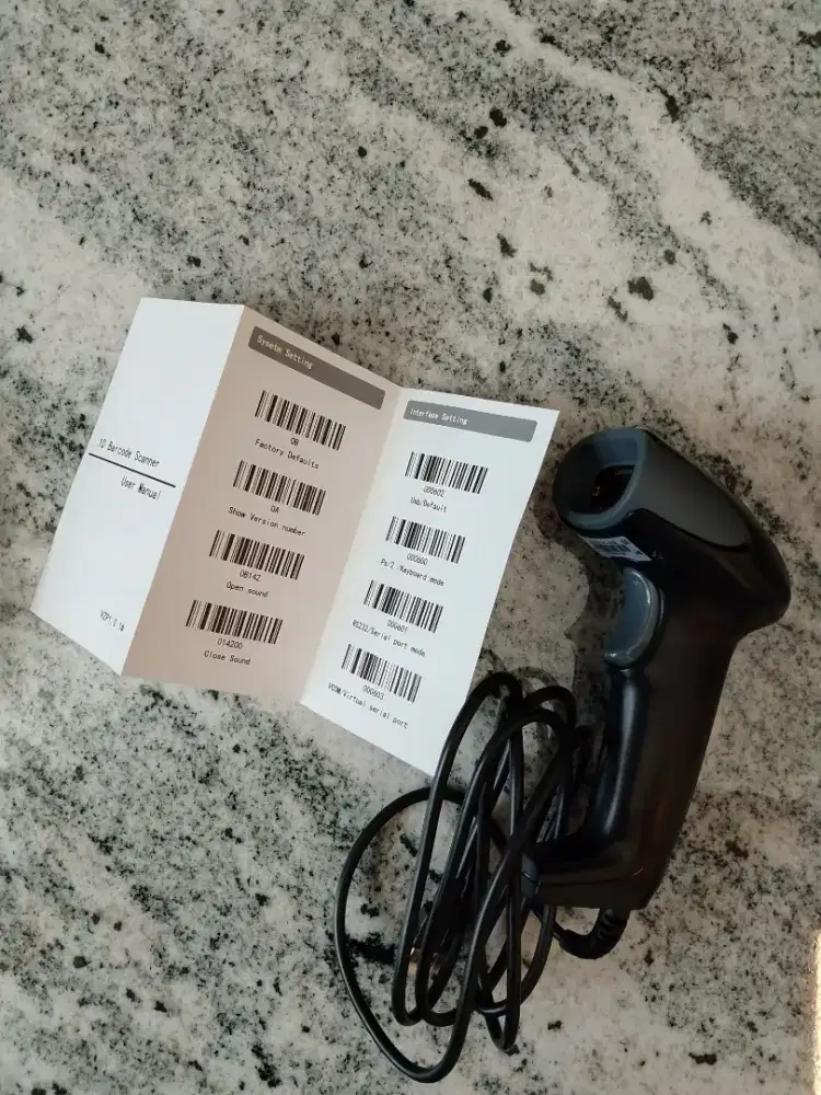 Dijual cepat Scanbarcode 1D