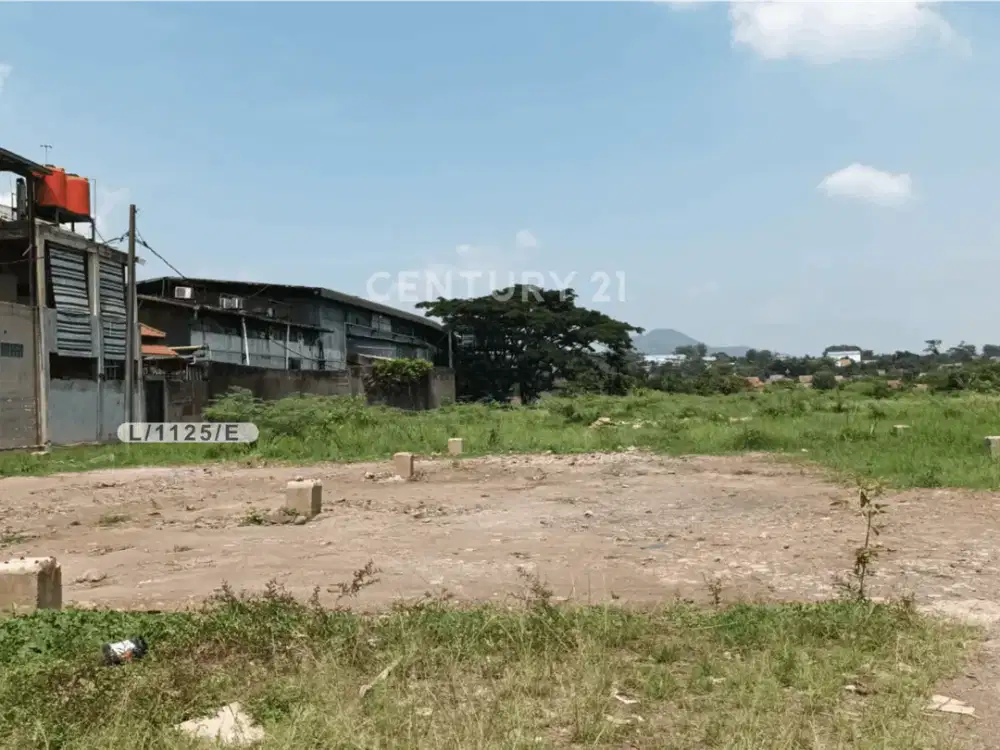 Tanah Luas Rata Cocok Untuk Pabrik Dan Gudang Di Majalaya Bandung