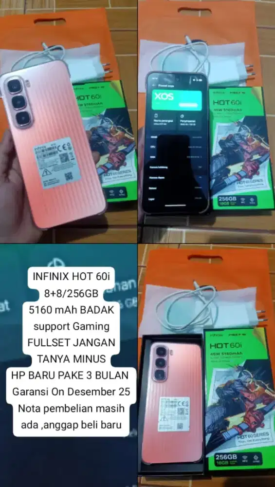 INFINIX HOT 60i 256GB