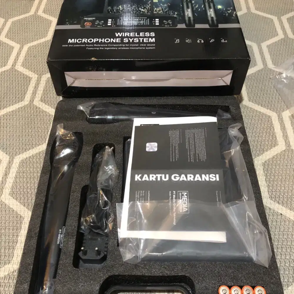 Microphone Wireless WM200 RECORDING TECH