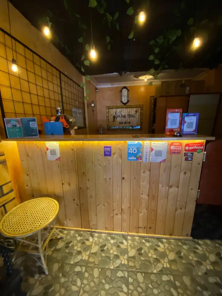 Meja Bar Kasir Jati Londo