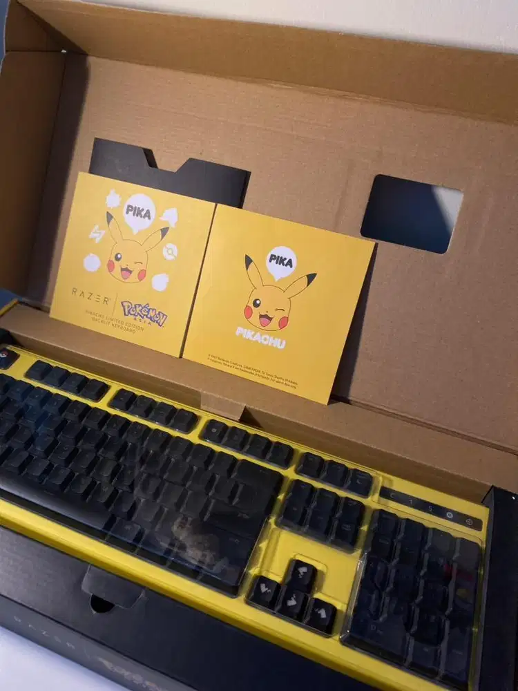 Keyboard Razer Pikachu Limited Edition