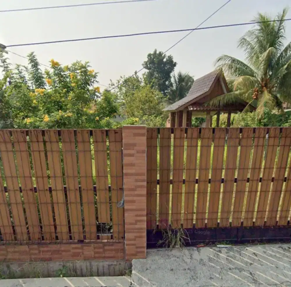 Jual tanah/taman/kebun dilengkapi Gasebo, kamar mandi, parkiran
