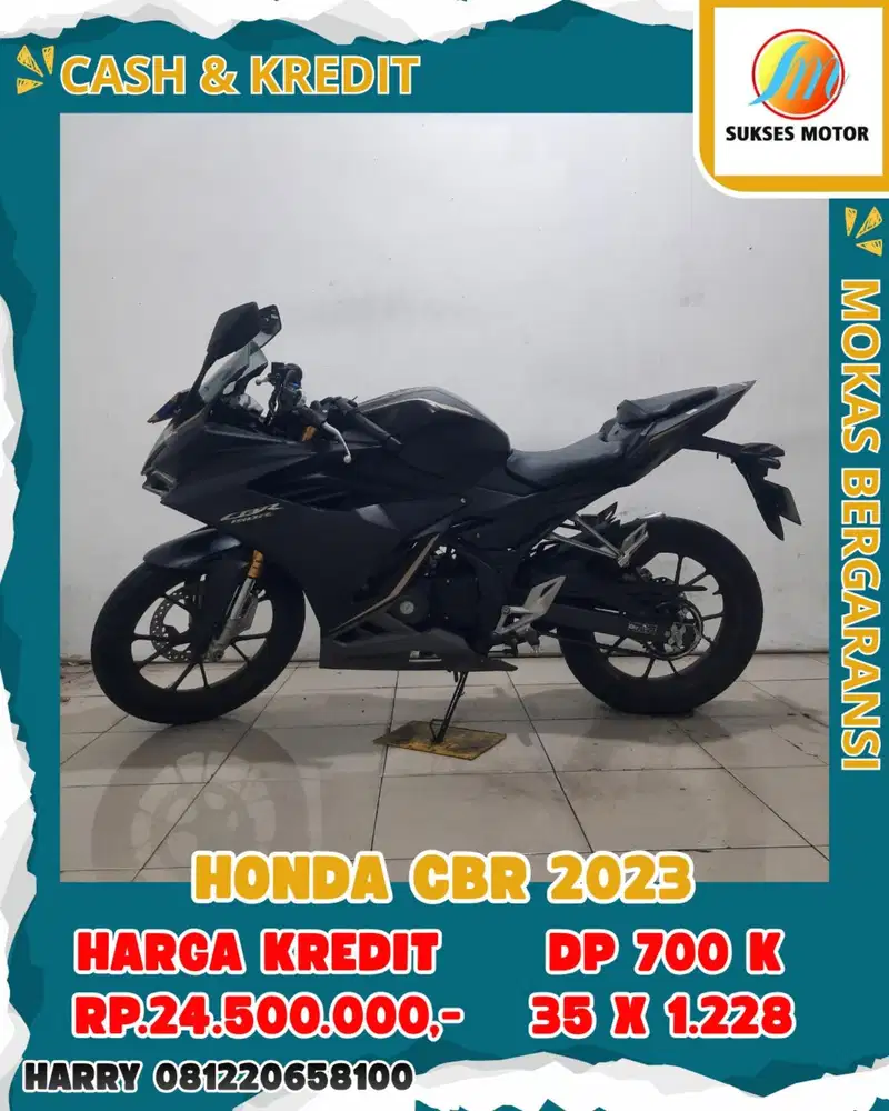 Honda CBR 150 R 2023 Sukses motor Promo HUT ke 17