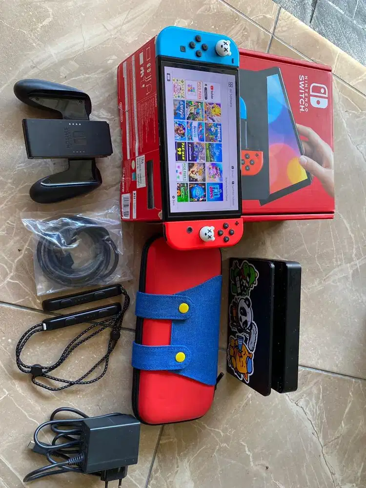 NINTENDO SWITCH OLED OFW 256 GB FULL GAMES