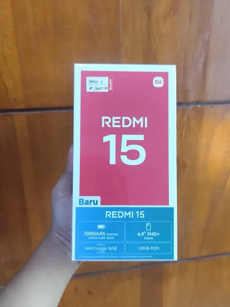 promo redmi 15 8/128